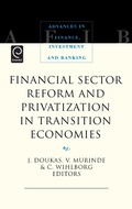 Cover: Financial Sector Reform and Privatization in Transition Economies - Elsevier