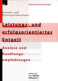 Abbildung von: Leistungs- und erfolgsorientiertes Entgelt - Hans-Böckler-Stiftung