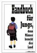 Cover: Handbuch f&uuml;r Jungs, - Kloeden, v