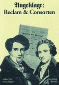 Cover: Angeklagt: Reclam & Consorten - Sax-Verlag