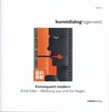 Cover: Konsequent modern - Ernst Erbe kunstdialoghagenwest - Heft 6 - ardenkuverlag