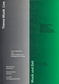 Cover: Musik und Zeit - ConBrio