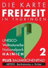 Abbildung von: Die Karte - Freizeit in Thüringen - Nr2 - UNESCO-Weltkulturerbe Nationalpark Hainich - ARTIFEX Kartenverlag