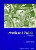 Cover: Musik und Politik - ConBrio