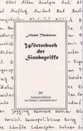 Cover: W&ouml;rterbuch der Sinnbegriffe - Neues Literaturkontor