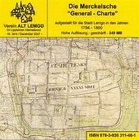 Abbildung von: Die Merckelsche "General-Charte" - Lippischer Heimatbund