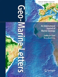 Abbildung von: Geo-Marine Letters - Springer