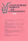 Cover: Tycho de Brahe-Jahrbuch f&uuml;r Goetheanismus / Tycho de Brahe-Jahrbuch f&uuml;r Goetheanismus - Tycho Brahe