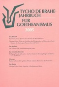 Cover: Tycho de Brahe-Jahrbuch f&uuml;r Goetheanismus / Tycho de Brahe-Jahrbuch f&uuml;r Goetheanismus - Tycho Brahe
