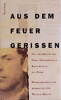 Enlarge image Cover: Aus dem Feuer gerissen - Dittrich Verlag ein Imprint der Velbrück GmbH Bücher und Medien