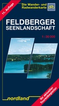 Cover: Feldberger Seenlandschaft - Nordland-Kartenvlg