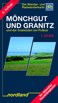 Abbildung von: Mönchgut und Granitz und der Inselsüden um Putbus - Nordland-Kartenvlg