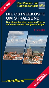 Abbildung von: Die Ostseeküste um Stralsund - Nordland-Kartenvlg