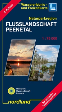 Abbildung von: Naturparkregion Flusslandschaft Peenetal - Nordland-Kartenvlg