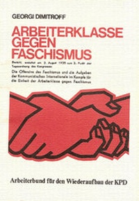 Abbildung von: Arbeiterklasse gegen Faschismus - Das Freie Buch