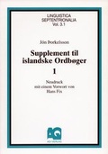 Cover: Supplement til islandske Ordboeger - AQ-Vlg