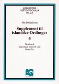 Cover: Supplement til islandske Ordboeger / Supplement til islandske Ordboeger - AQ-Vlg