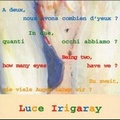 Cover: Zu zweit, wie viele Augen haben wir? /Being two, how many eyes have we? /In due, quanti occhi abbiamo? /A deux, nous avons combien d'yeux? - Christel G&ouml;ttert Verlag
