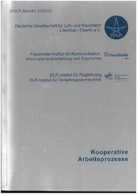 Enlarge image Cover: Kooperative Arbeitsprozesse - Deutsche Gesellschaft f. Luft- u. Raumfahrt