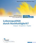 Cover: Lebensqualit&auml;t durch Nachhaltigkeit? - Institut f. Freizeitwissenschaft u. Kulturarbeit