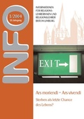 Cover: Ars moriendi - Ars vivendi - Bisch&ouml;fliches Ordin. Limburg