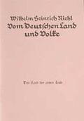 Cover: Vom deutschen Land und Volke - Hartmann, Leopold