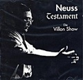 Cover: Wolfgang Neuss: Neuss Testament - Contr&auml;r Musik