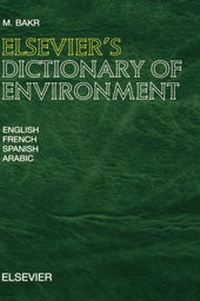 Abbildung von: Elsevier's Dictionary of Environment - Elsevier