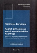 Cover: Kapital, Einkommensverteilung und effektive Nachfrage - Metropolis