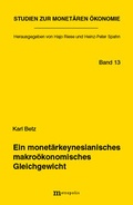 Cover: Ein monet&auml;rkeynesianisches makro&ouml;konomisches Gleichgewicht - Metropolis