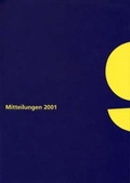 Cover: Mitteilungen - Verlag St. Johann