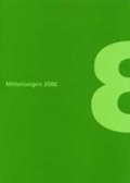 Cover: Mitteilungen / Mitteilungen 8 - Verlag St. Johann