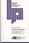 Cover: Krisenherd Afghanistan - Arnold-Bergstraesser-Institut