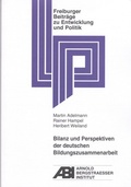 Cover: Bilanz und Perspektiven der deutschen Bildungszusammenarbeit - Arnold-Bergstraesser-Institut
