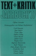 Cover: Jahrbuch '77 - edition text + kritik