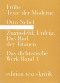 Cover: Zuginsfeld, Unfeig, Das Rad der Titanen - edition text + kritik
