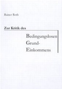 Abbildung von: Zur Kritik des Bedingungslosen Grundeinkommens - DVS