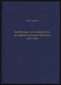 Cover: Bev&ouml;lkerungs- und Sozialgeschichte der j&uuml;dischen Gemeinde Niedenstein 1653-1866 - Kommission f&uuml;r die Geschichte der Juden in Hessen