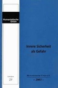 Cover: Innere Sicherheit als Gefahr - Humanistische Union