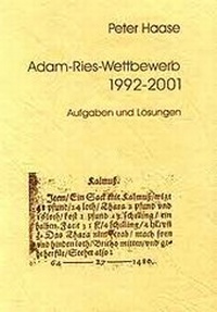 Enlarge image Cover: Adam-Ries-Wettbewerb 1992-2001 - Adam-Ries-Bund
