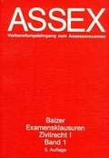 Cover: Examensklausuren Zivilrecht I. Erkenntnisverfahren - Lange Vlg