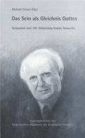 Cover: Das Sein als Gleichnis Gottes - Katholische Akad. Freiburg
