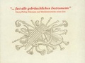 Cover: ... fast alle gebr&auml;uchlichen Instrumente - Ziethen, Harry