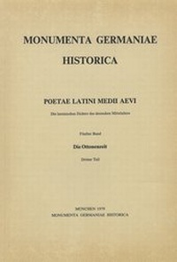 Enlarge image Cover: Die Ottonenzeit. Teil 3 - Monumenta Germaniae Historica