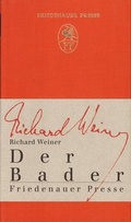 Cover: Der Bader - Friedenauer Presse
