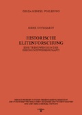 Cover: Historische Elitenforschung - Rhema
