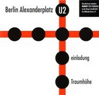 Enlarge image Cover: Alexanderplatz U2 - 1998 - NGBK Neue Gesellschaft für Bildende Kunst