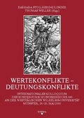 Cover: Wertekonflikte - Deutungskonflikte - Rhema