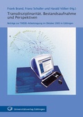 Cover: Transdisziplinarit&auml;t. Bestandsaufnahme und Perspektiven. - Universit&auml;tsverlag G&ouml;ttingen