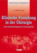 Cover: Klinische Forschung in der Chirurgie - Kaden, R